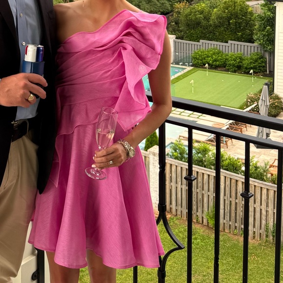 Aje Pink Genesis Mini Dress - Picture 3 of 4